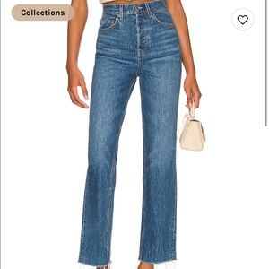 GLFRND Cassidy Mid Rise Straight Jeans